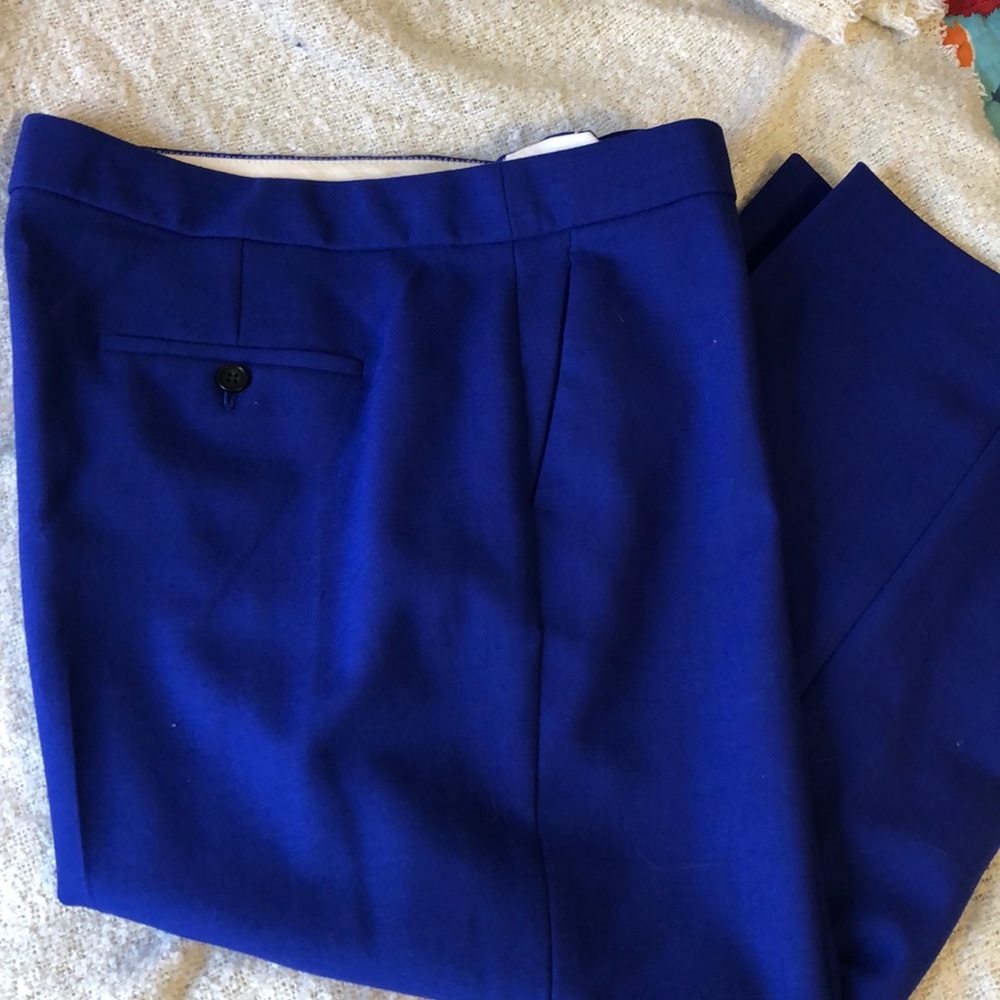JCREW Flat Front Ankle Pants Size 16